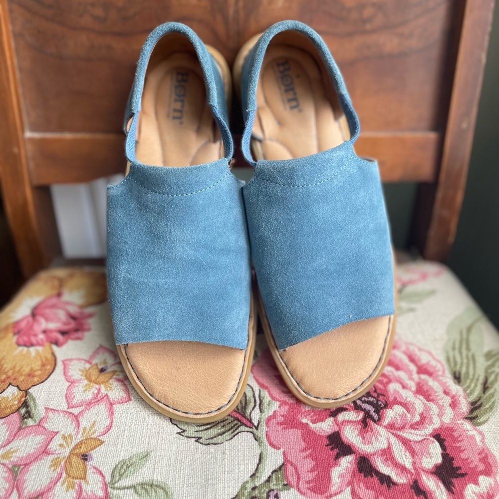 Leather Born Cove Modern | Hand-finished Real Suede Slip-ons | Size 7 | - Picture 12 of 12